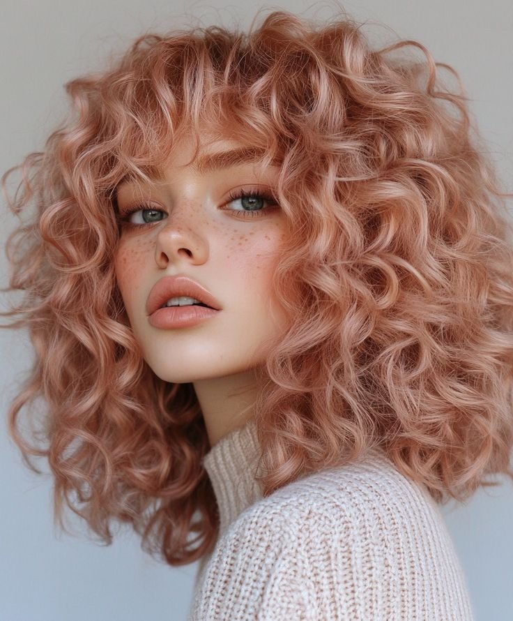 Defined Curly Hair Texture Style 2