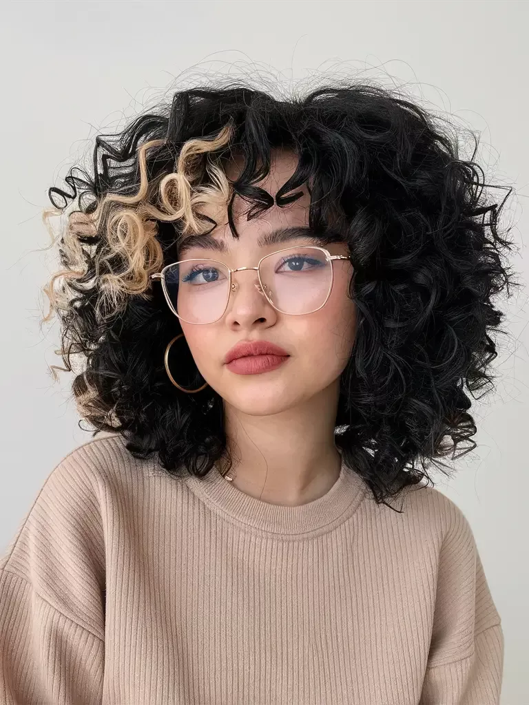 Voluminous Natural Curly Look 2