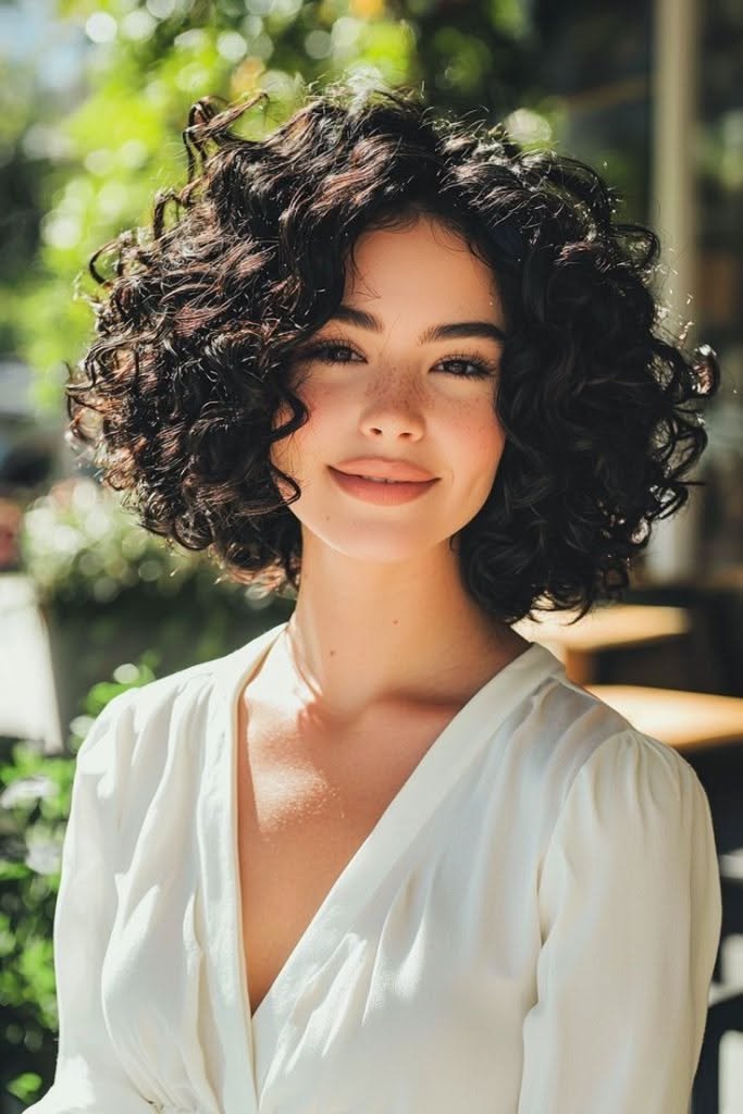 Beautiful Curly Hair Texture 2