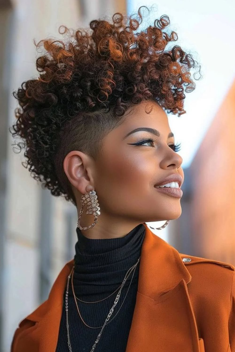 Bouncy Curly Hairstyle Inspiration 2