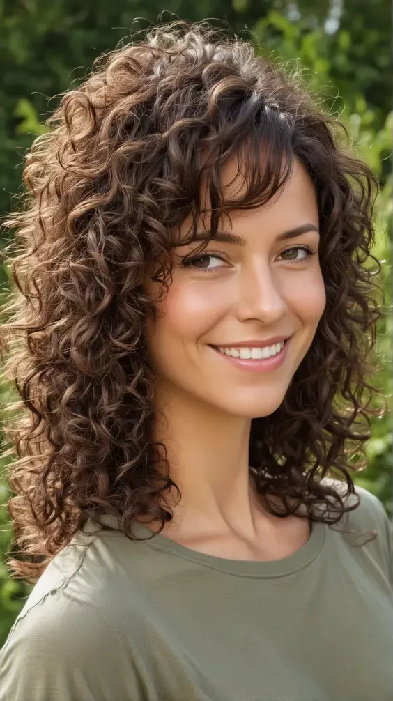 Voluminous Curly Curl Pattern 2