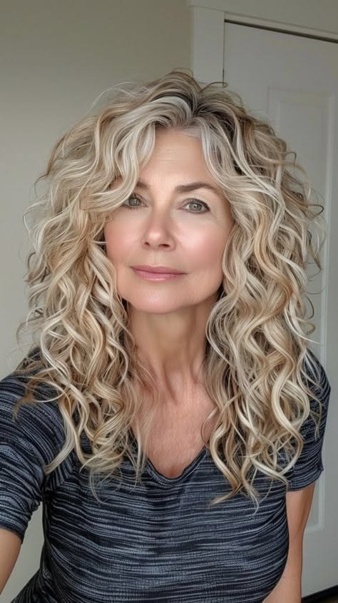 Bouncy Curly Hairstyle Look 3
