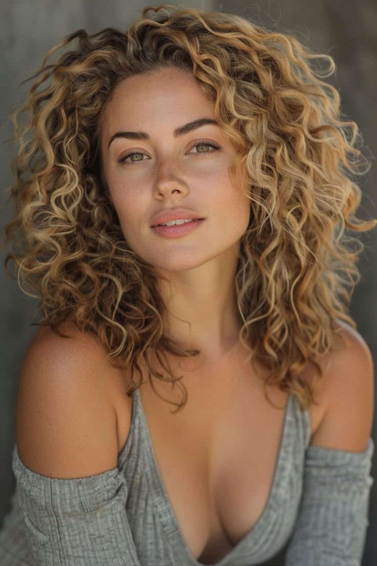 Natural Curly Hairstyle Ideas 3