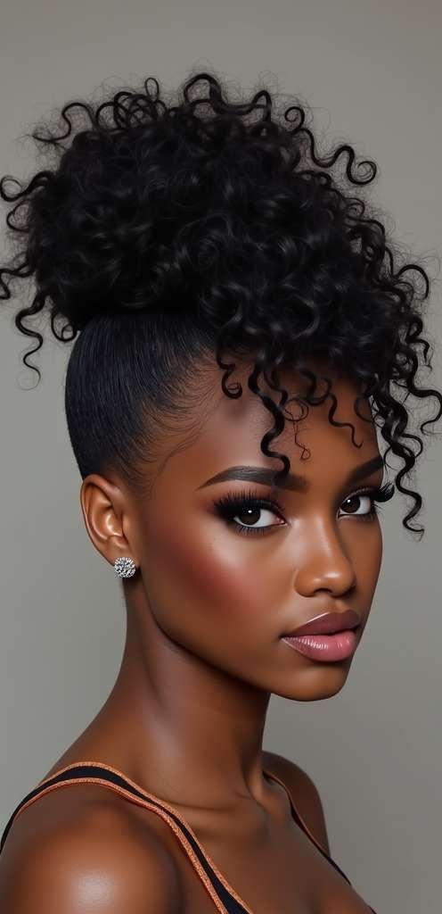 Natural Curly Hair Style Ideas 3
