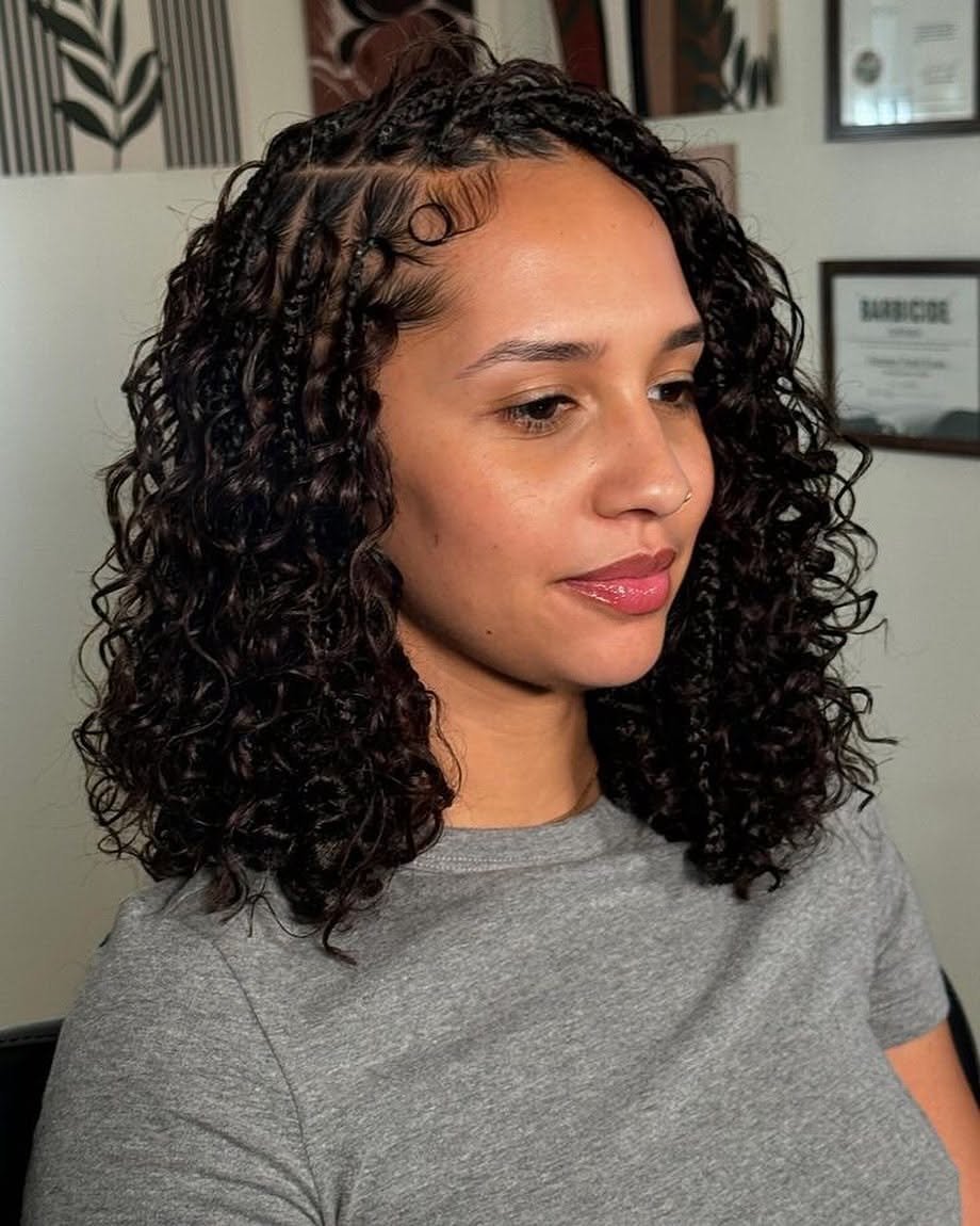 Beautiful Curly Hair Texture 3
