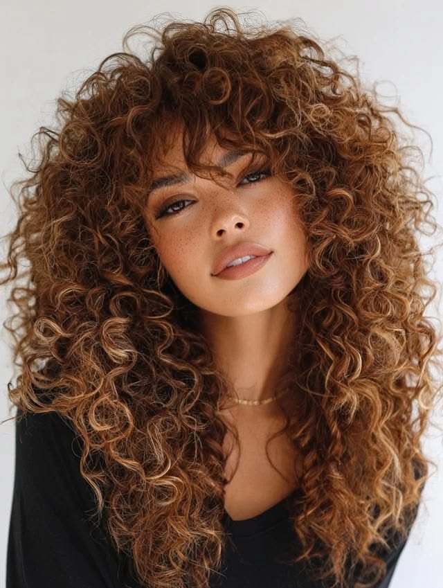 Defined Curly Hair Texture Style 3