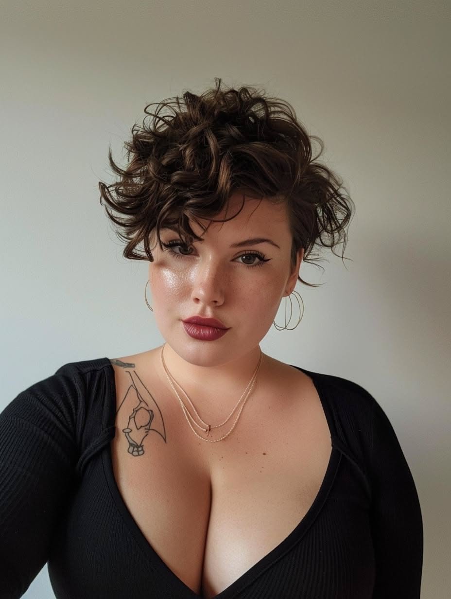 Beautiful Curly Hair Style Inspiration 3
