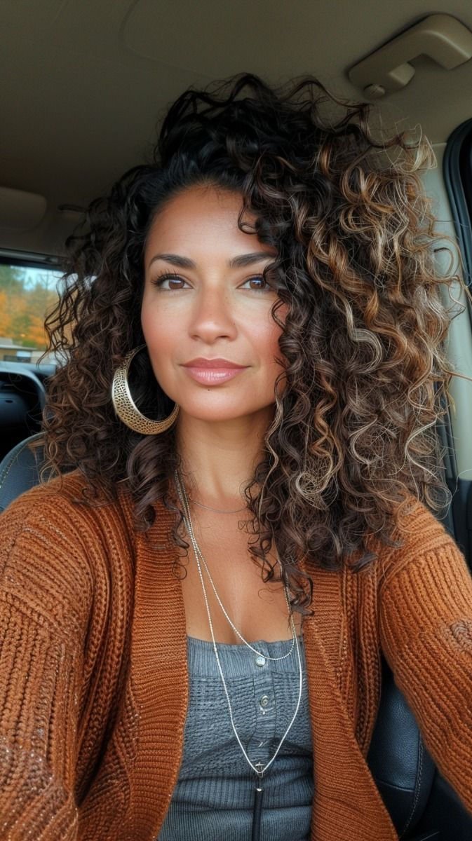 Natural Curly Hairstyle Ideas 3