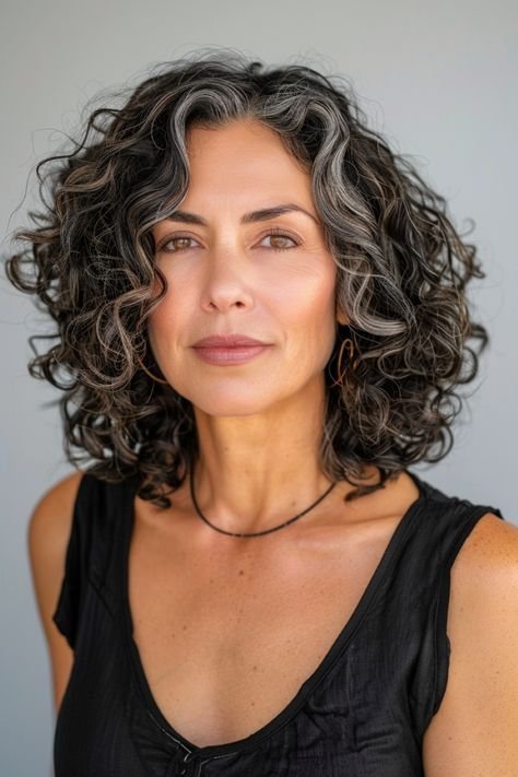 Defined Bouncy Curly Hairstyle 3