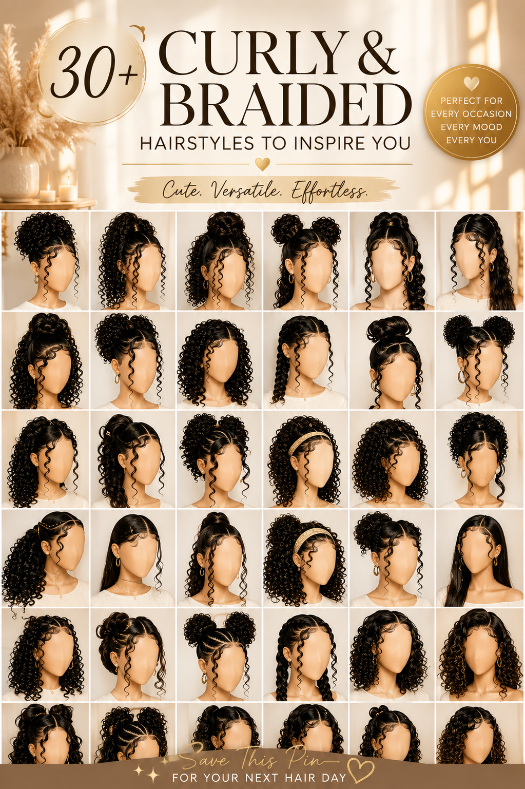 Natural Curly Hair Style Ideas 3