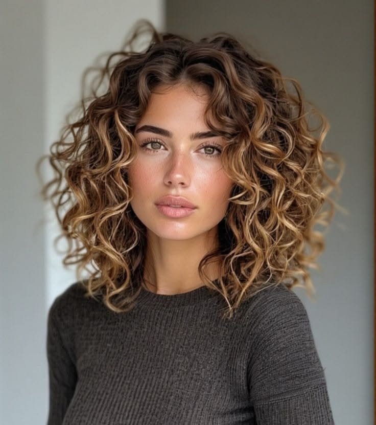 Beautiful Curly Hair Style Inspiration 4