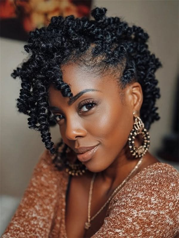 Defined Bouncy Curly Hairstyle 5