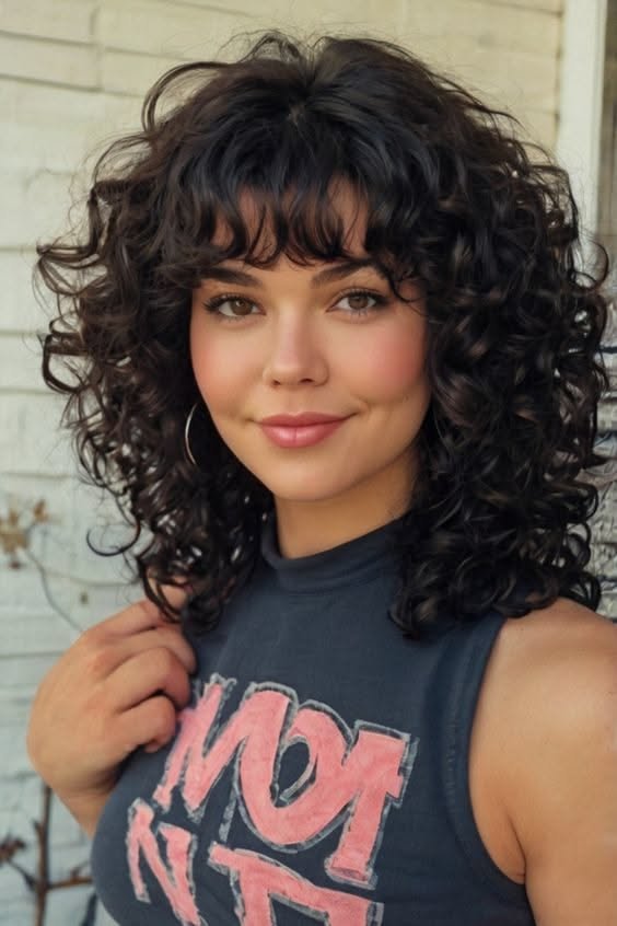 Natural Curly Hairstyle Ideas 5