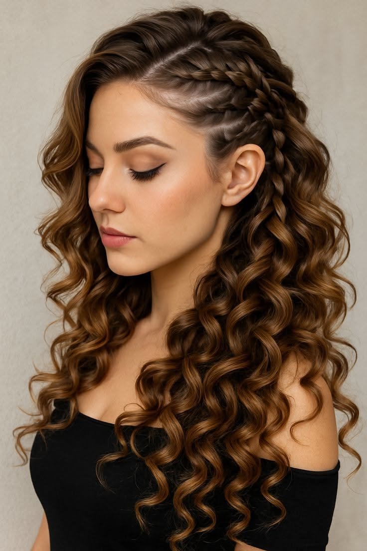 Beautiful Curly Hair Style Inspiration 5
