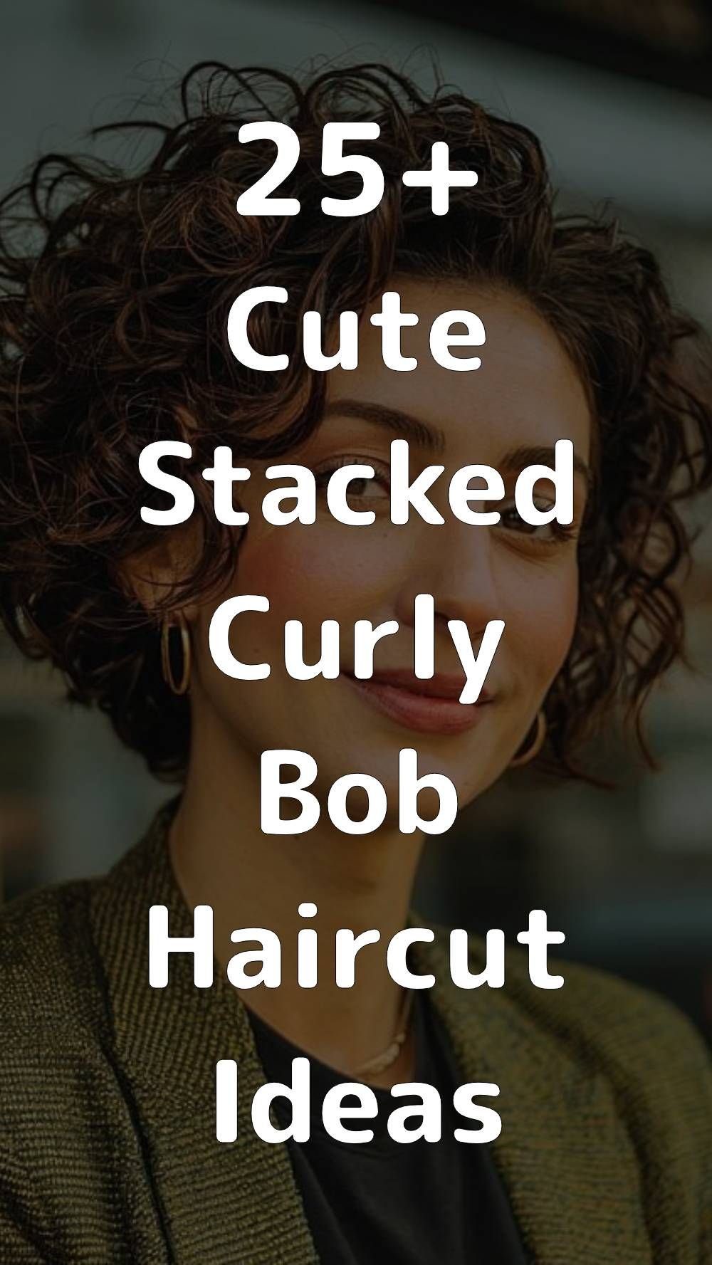 Bouncy Curly Hairstyle Look 5