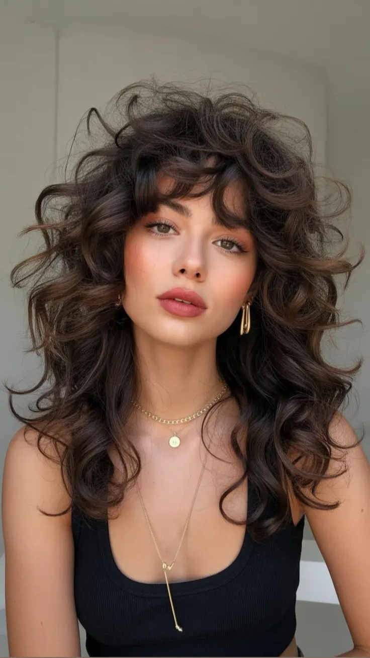 Beautiful Curly Hair Style Inspiration 5