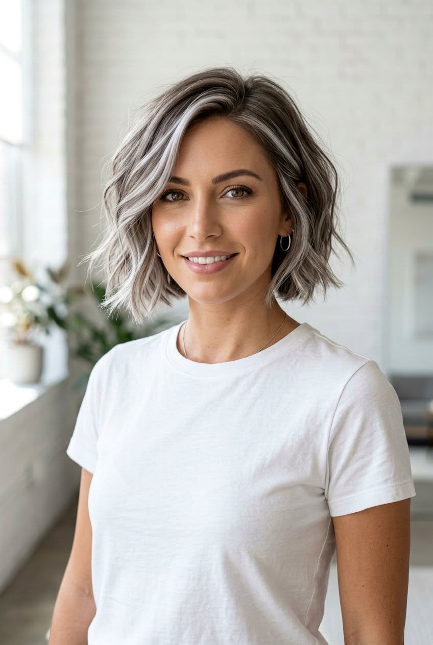 Soft Natural Wavy Hairstyle