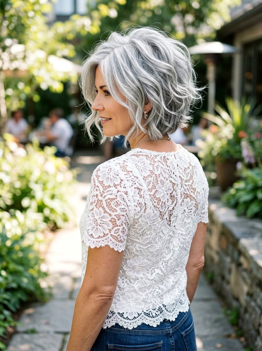 Beautiful Wavy Curl Pattern