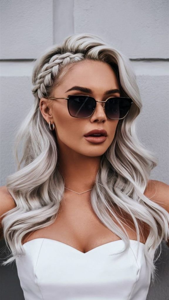 Soft Wavy Hair Texture Style