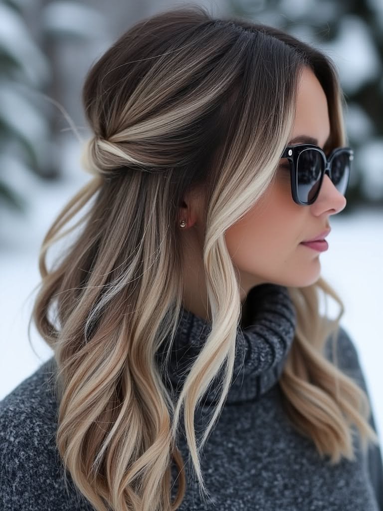 Beautiful Wavy Hair Look