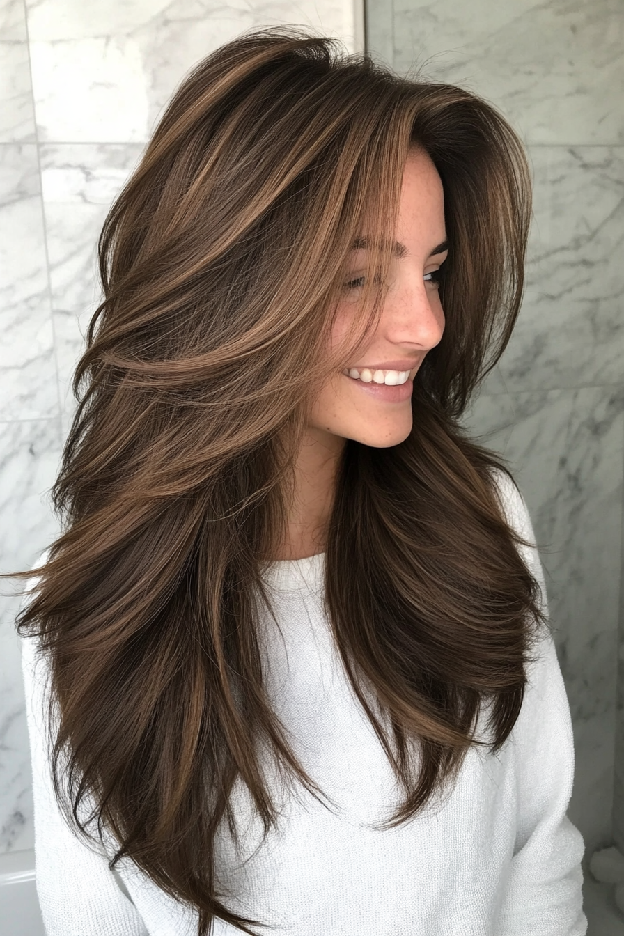 Beautiful Wavy Curl Pattern