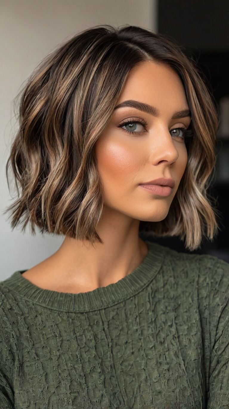 Soft Natural Wavy Hairstyle