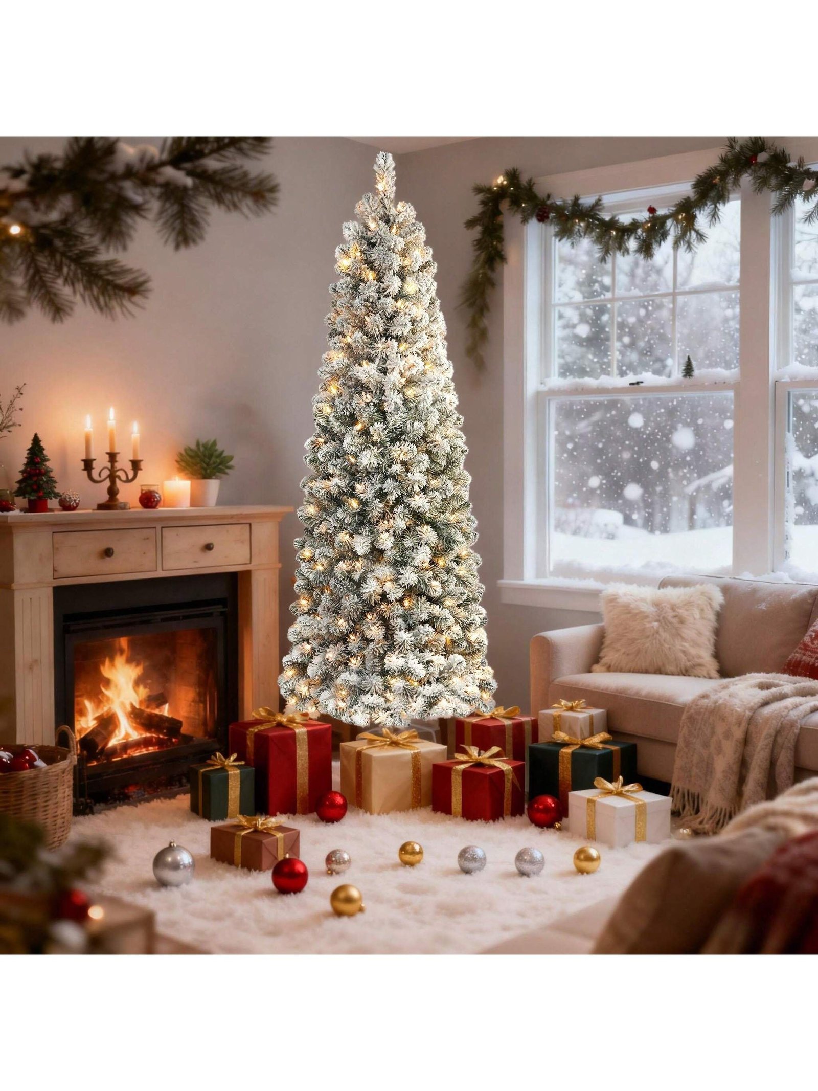 Beautiful Holiday Christmas Scene 4
