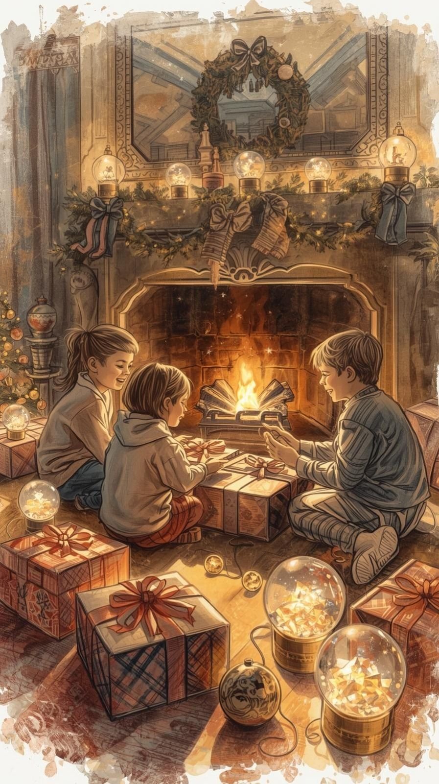 Magical Festive Christmas Scene 5