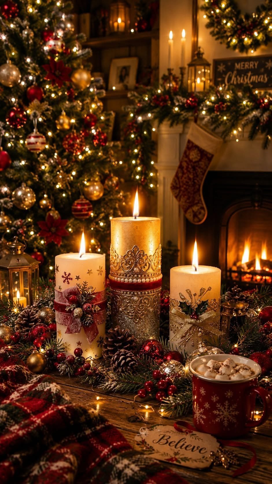 Cozy Holiday Setup | Holiday Inspiration