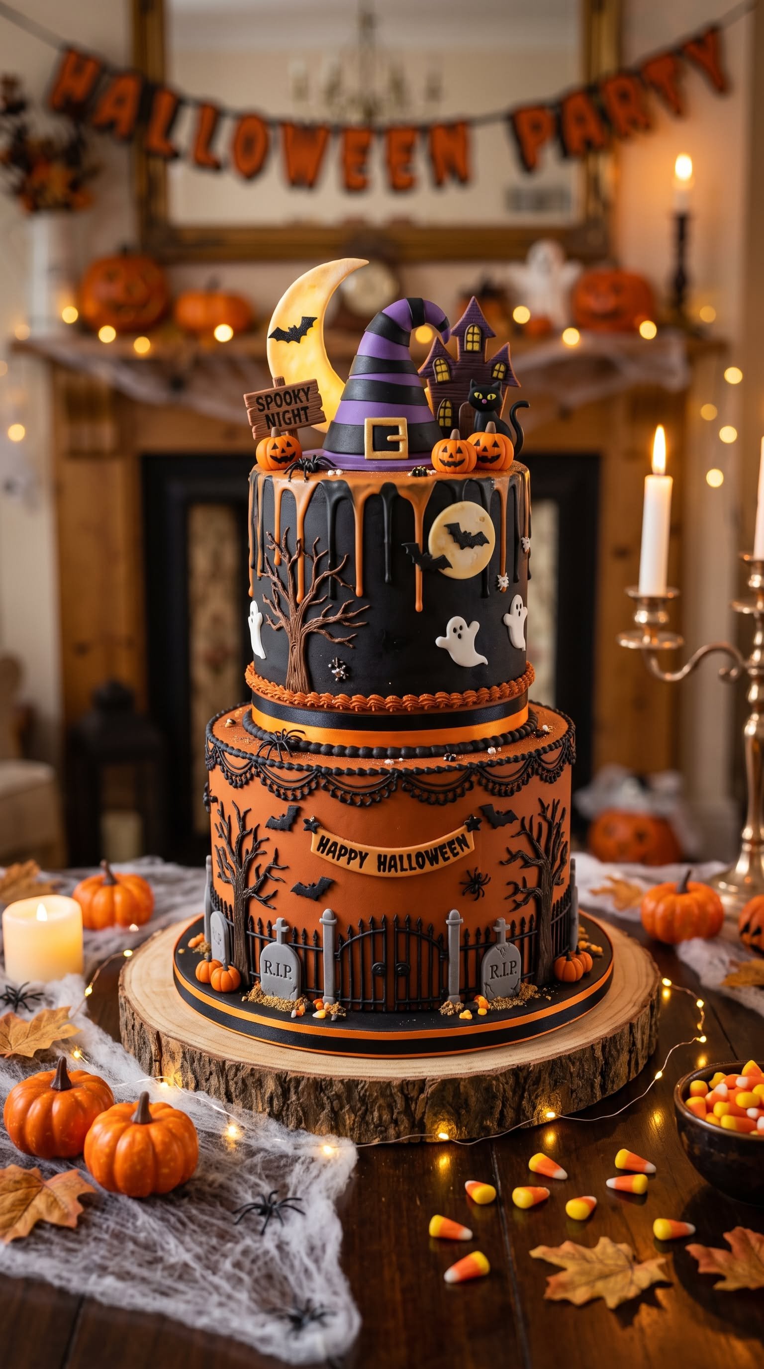 Creepy Halloween Party Decor