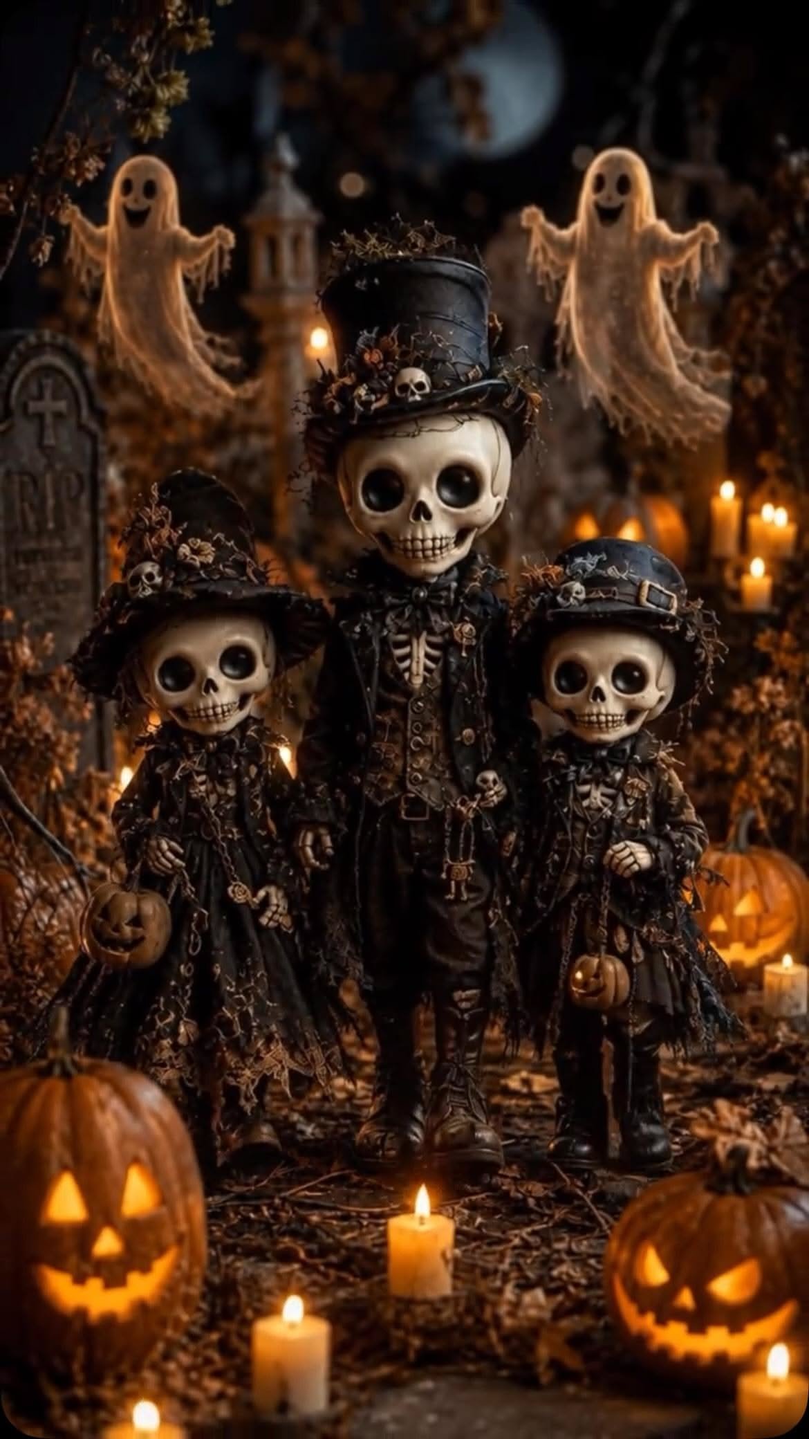 Scary Halloween Aesthetic Design
