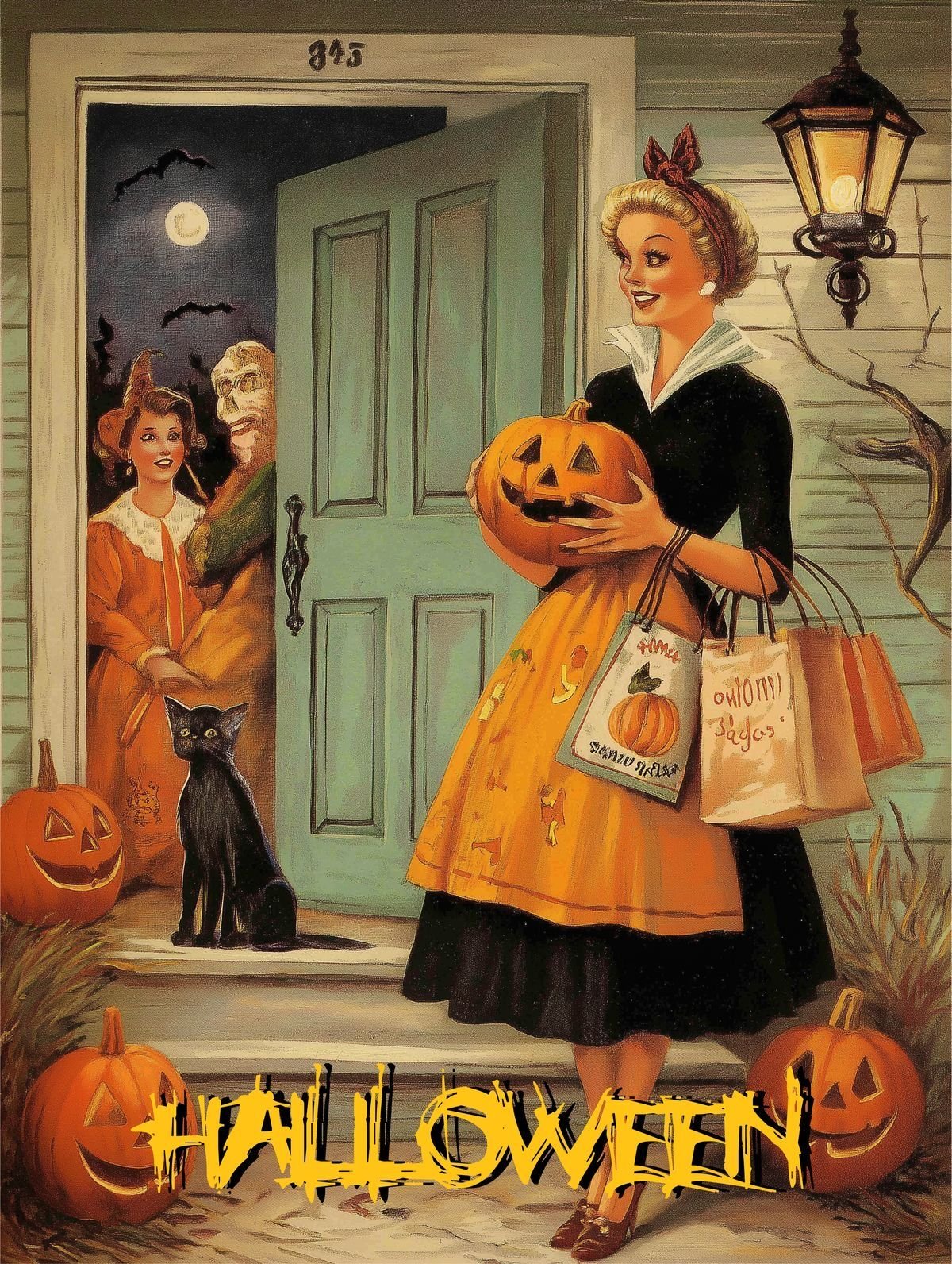 Scary Halloween Aesthetic Design 2
