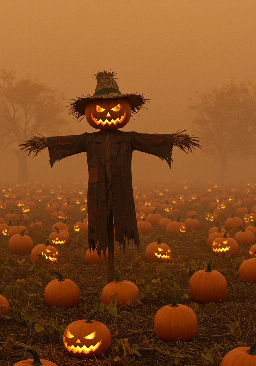 Scary Halloween Aesthetic Design