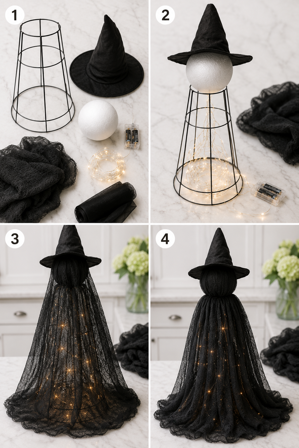 Creepy Halloween Aesthetic Look