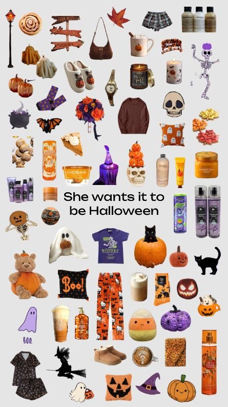 Scary Halloween Aesthetic Design 4