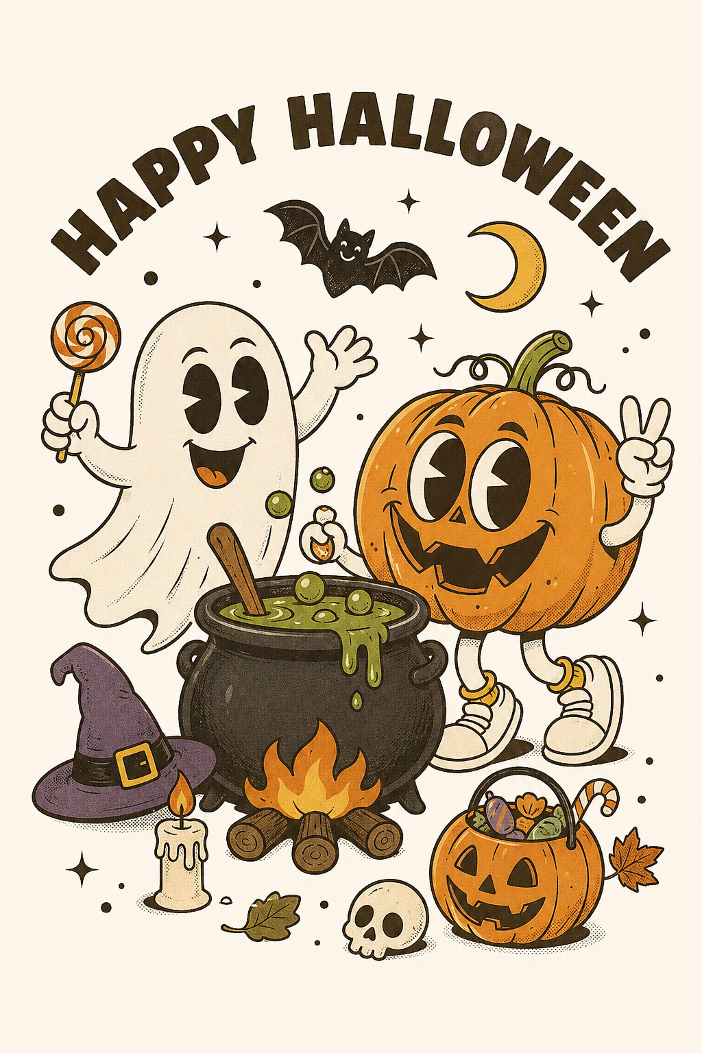 Creative Halloween Theme Design