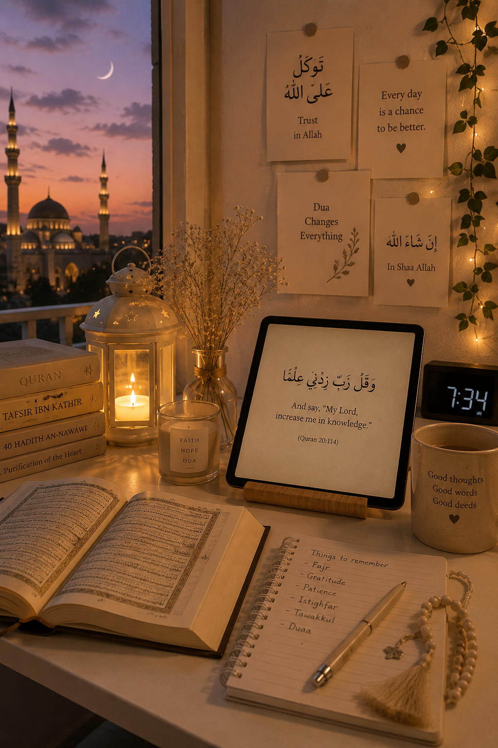 Divine Arabic Calligraphy