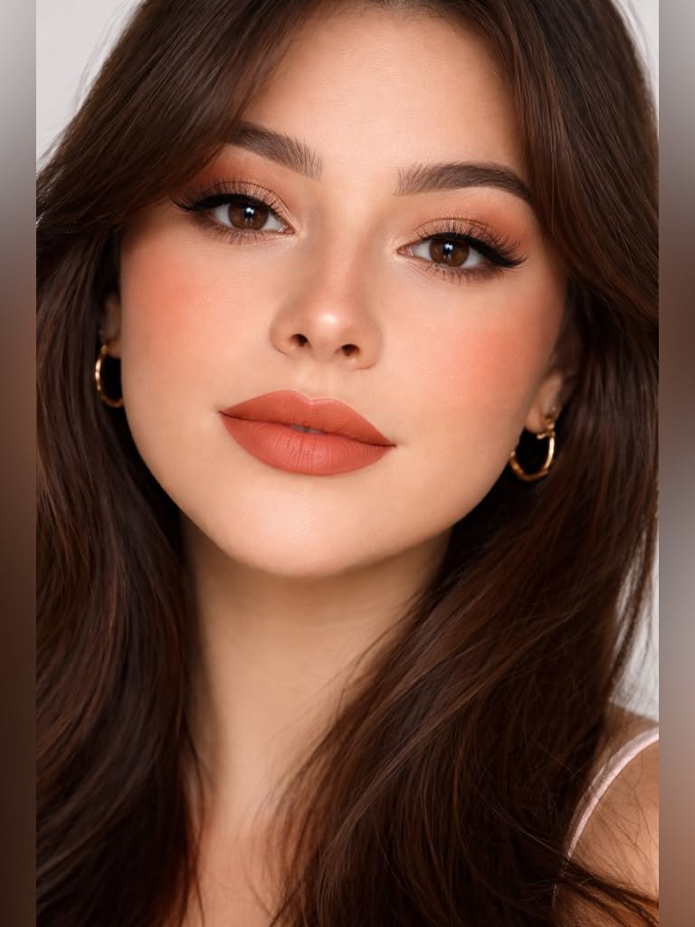 Stunning Glass Skin Makeup Look