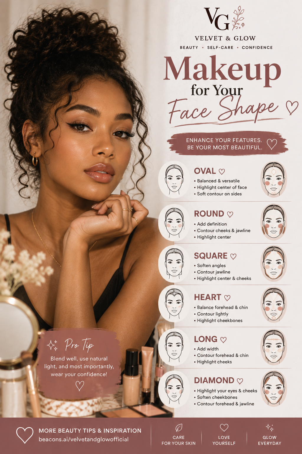 Elegant Bold Lip Makeup Style