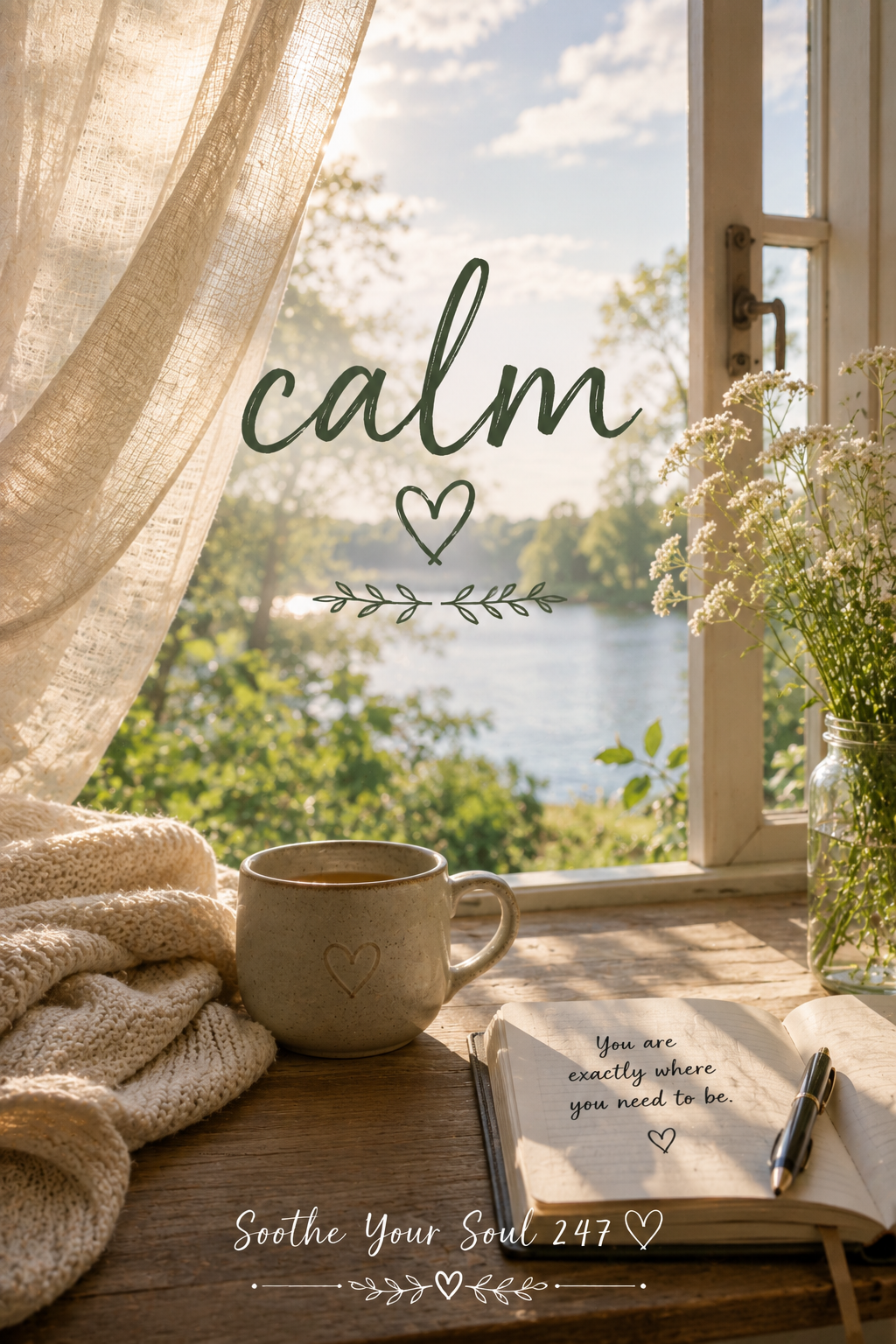 Peaceful Wellness Aesthetic Ideas