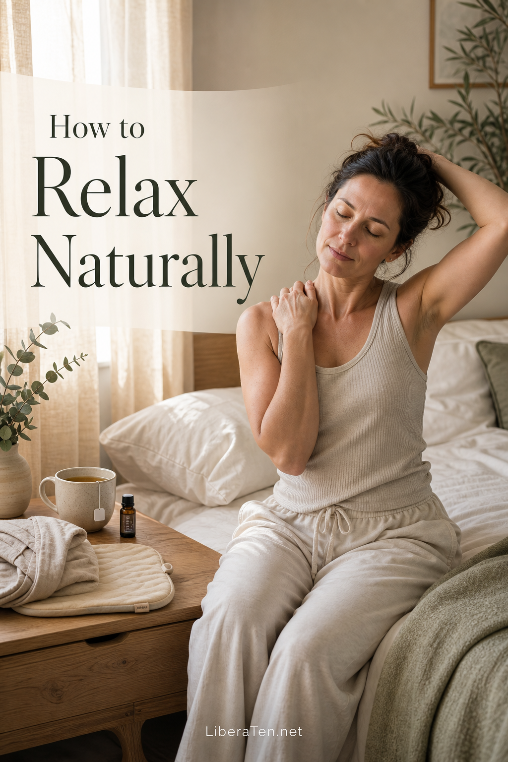 Peaceful Relaxation Aesthetic Look
