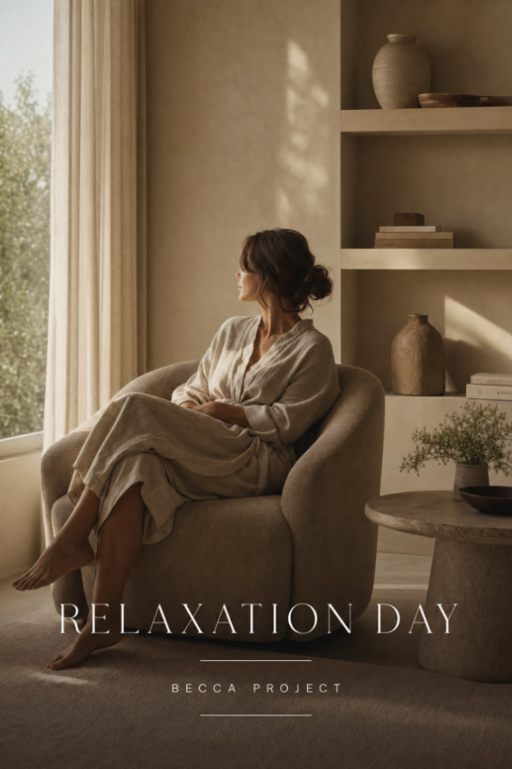 Peaceful Relaxation Aesthetic Look
