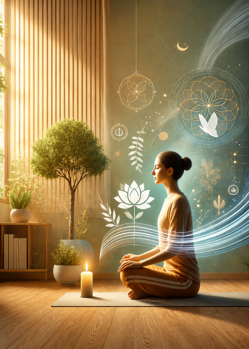 Serene Calm Aesthetic Look