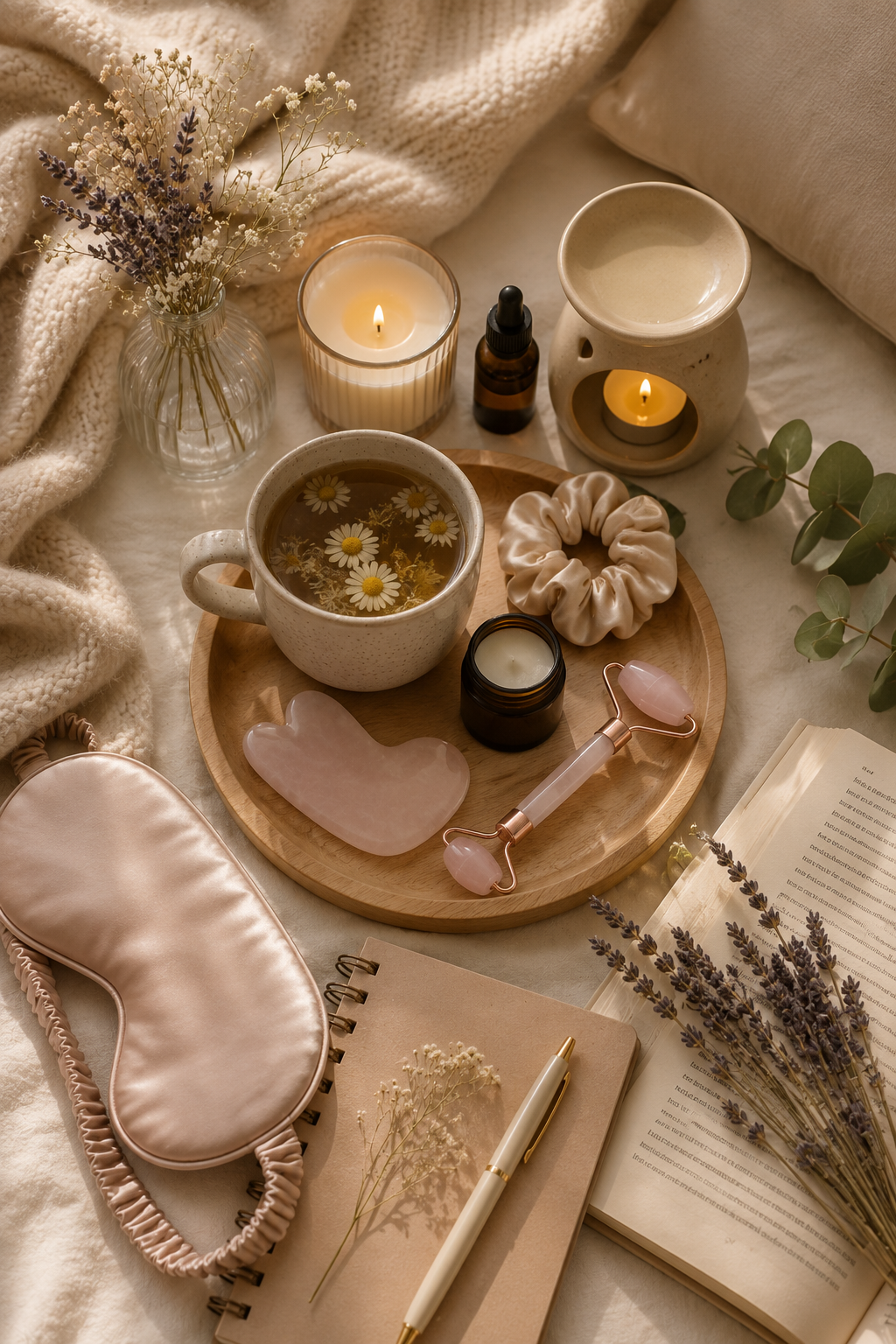 Peaceful Relaxation Aesthetic Look