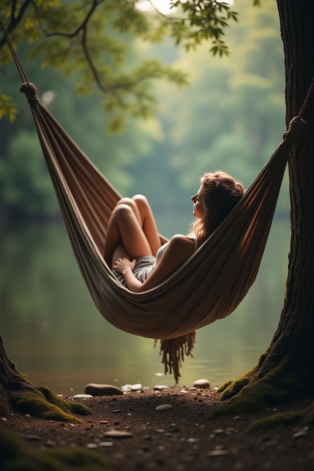 Serene Calm Aesthetic Look