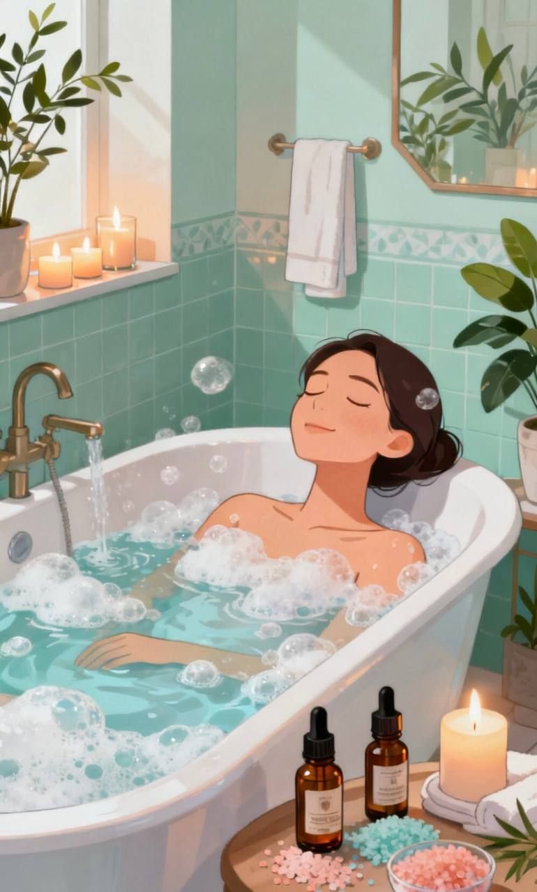 Peaceful Relaxation Aesthetic Look 2