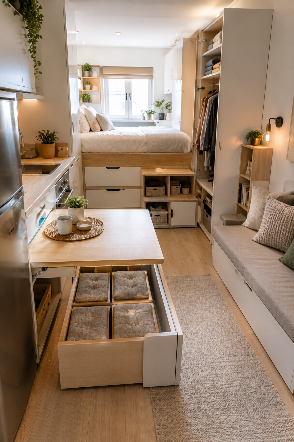 Creative Small Space Organization Ideas