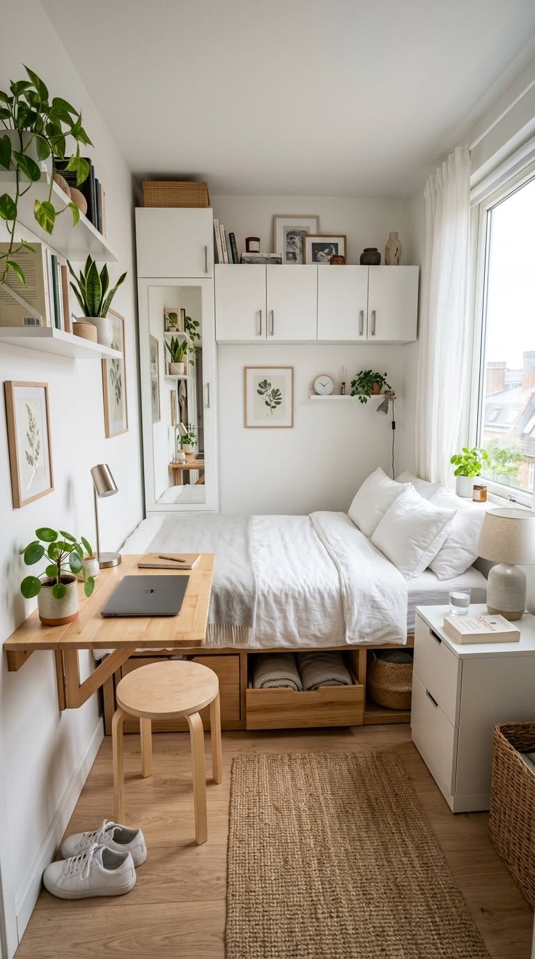 Tiny Apartment Organization Ideas 2