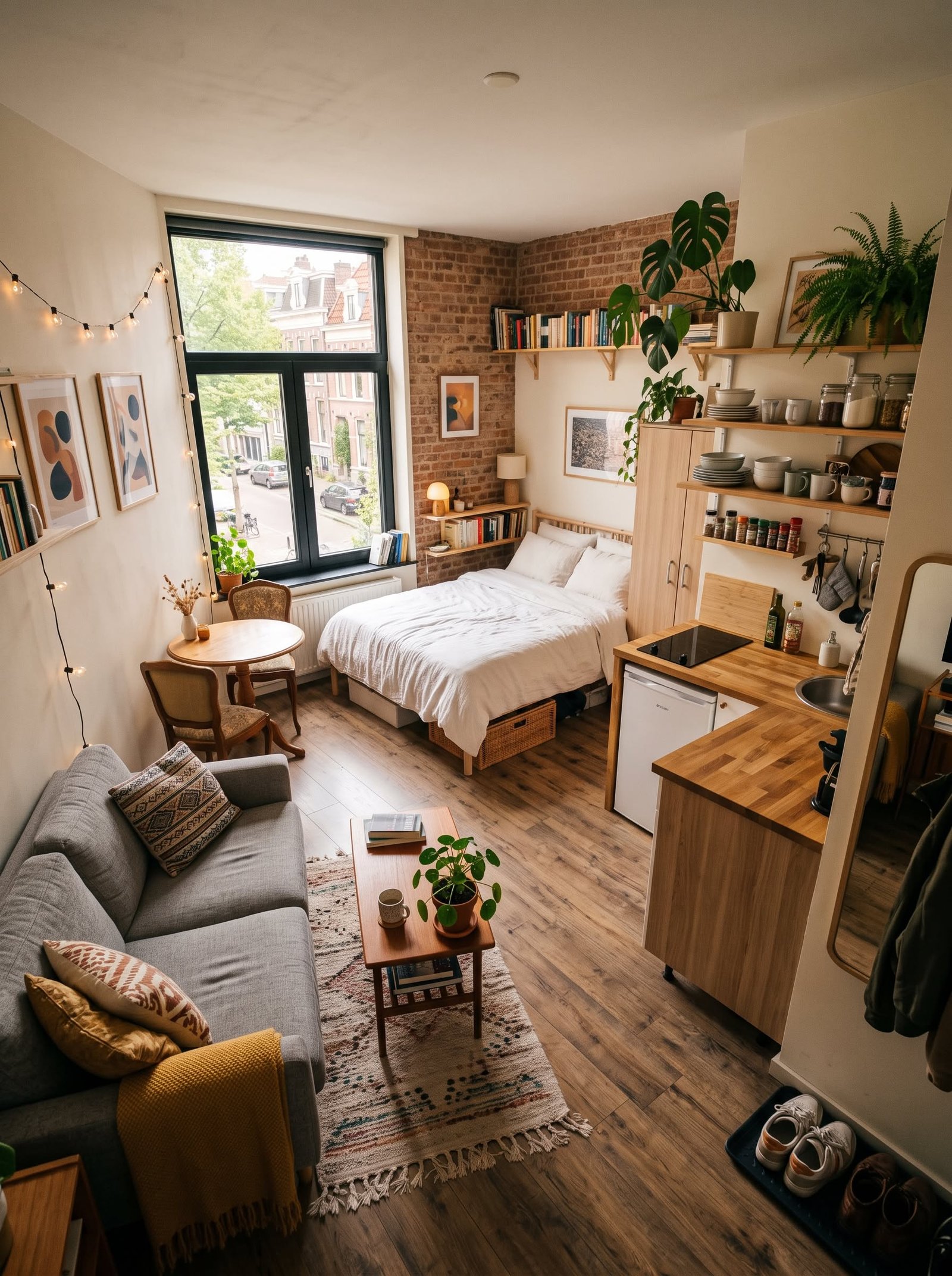 Tiny Apartment Organization Ideas 2