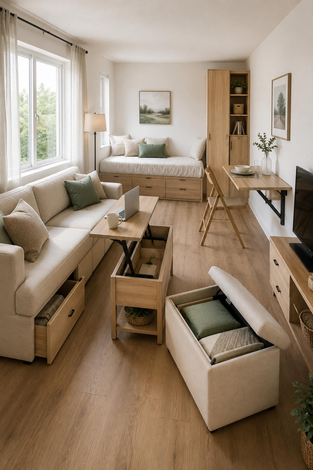 Tiny Space Optimization Design